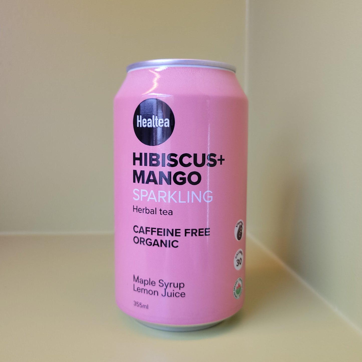 Healtea Hibiscus + Mango Sparkling Herbal Tea