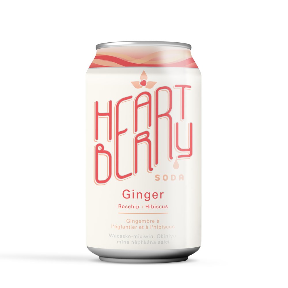 Heartberry Ginger and Rosehip Soda press photo