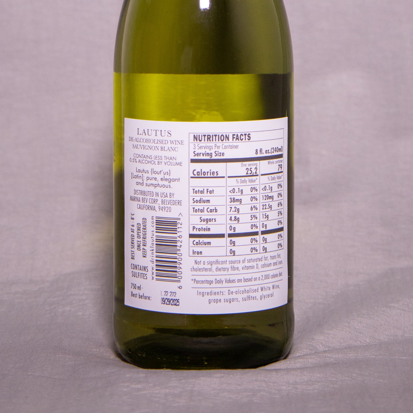 Lautus Non-alcoholic Sauvignon Blanc