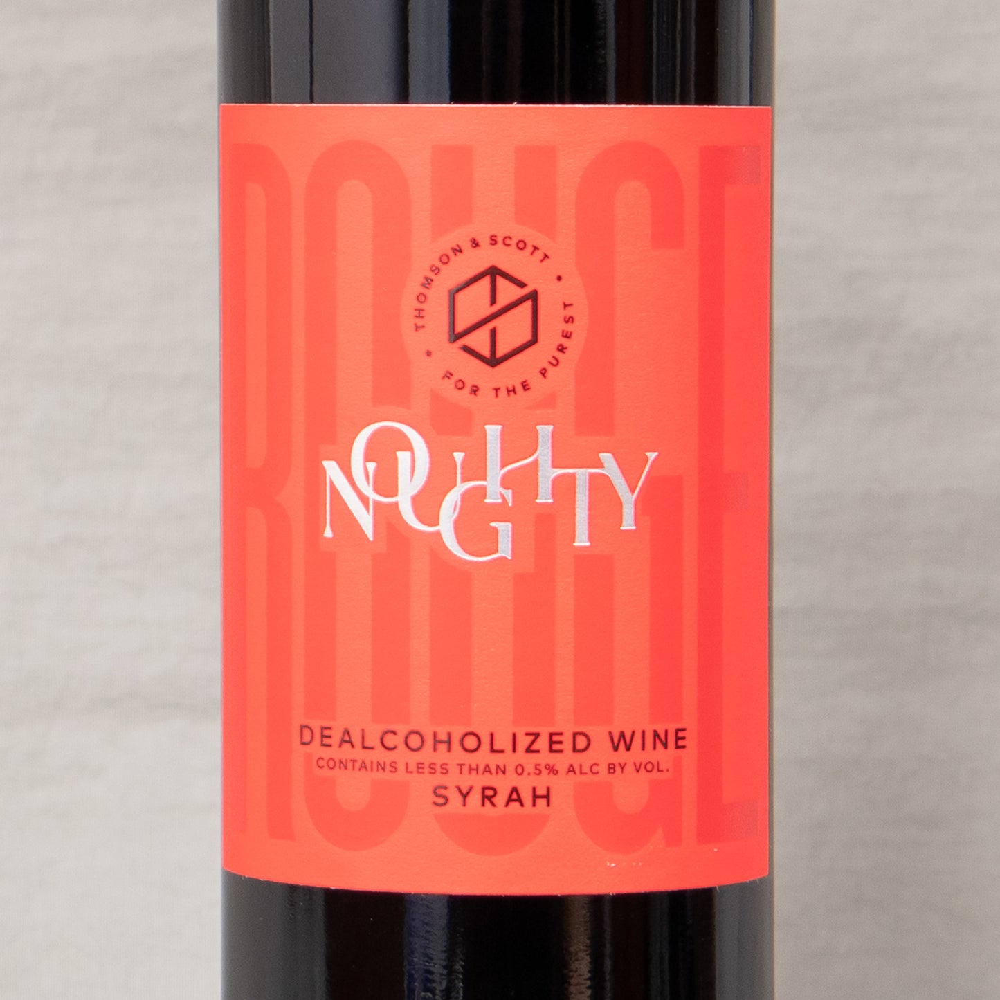 'Noughty' Rouge by Thomson & Scott Non-Alcoholic Red Wine