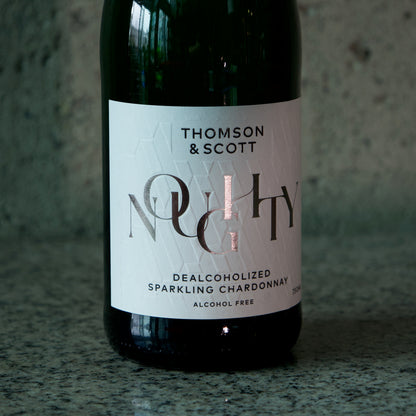 'Noughty' Sparkling Chardonnay by Thomson & Scott