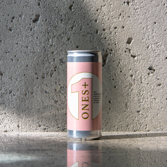 ONES+ 2022 Sparkling Rosé in cans
