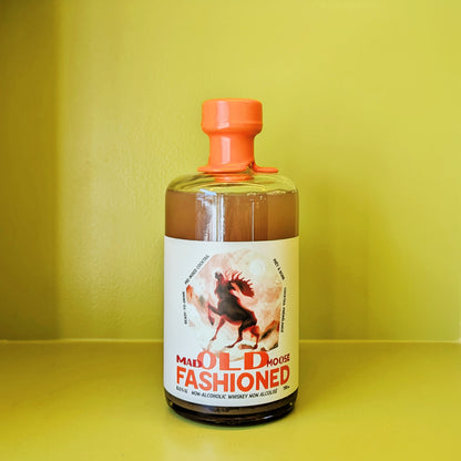 Mad Moose Non-alcoholic Whiskey Old Fashioned