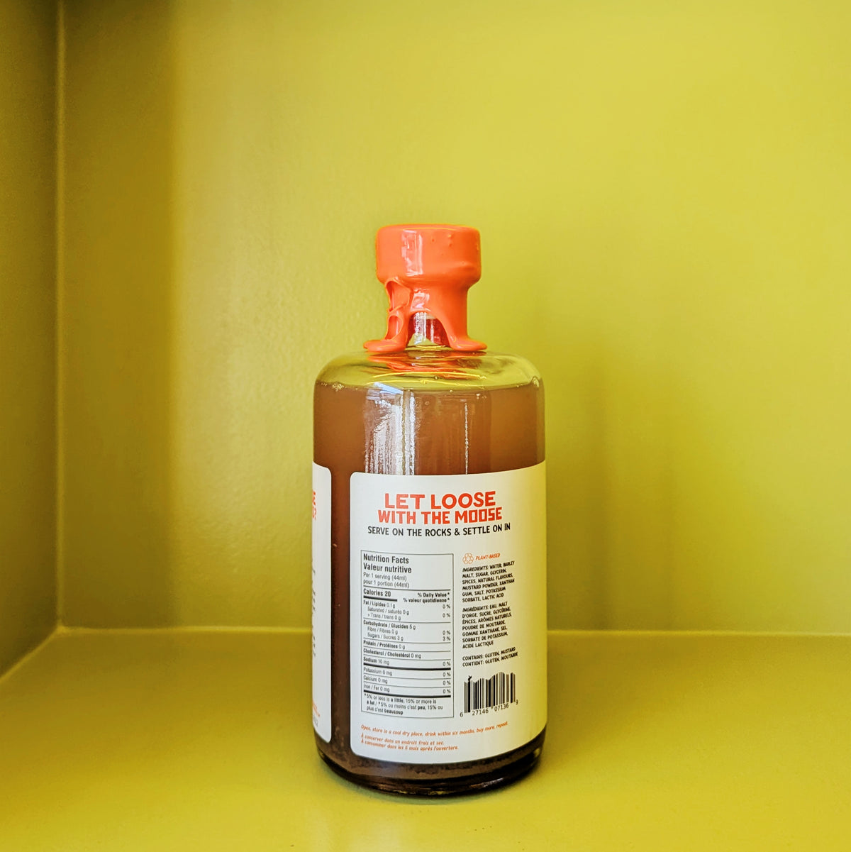 Mad Moose Non-alcoholic Whiskey Old Fashioned