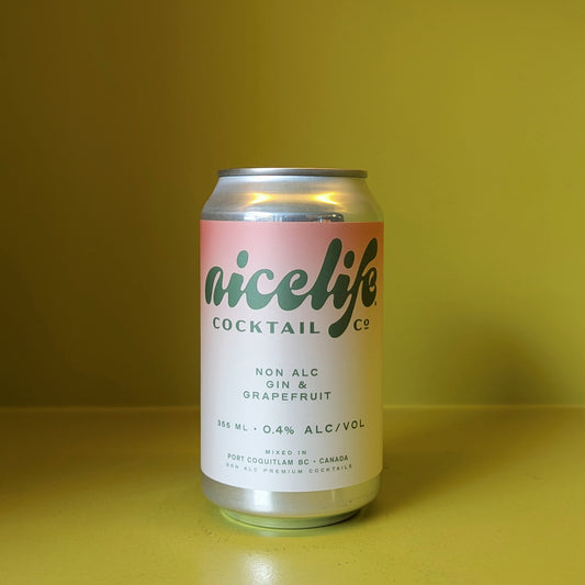 Nice Life Non-alcoholic Cocktail - Gin + Grapefruit