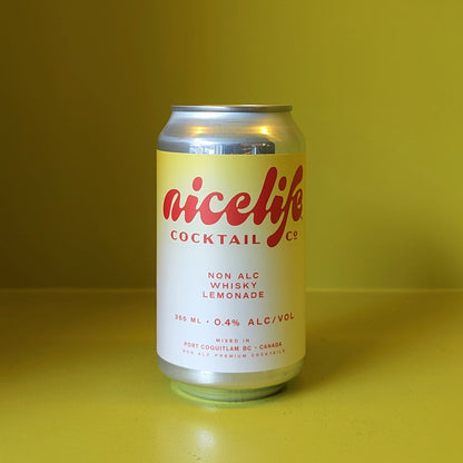Nice Life Non-alcoholic Cocktail - Whiskey Lemonade