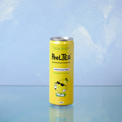 PeelTEA Smooth Lemon Vanilla Caffeine-Free Iced Tea