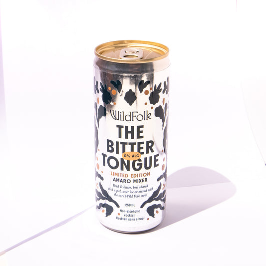 Wild Folk 'The Bitter Tongue' Non-alcoholic 'amaro' mixer