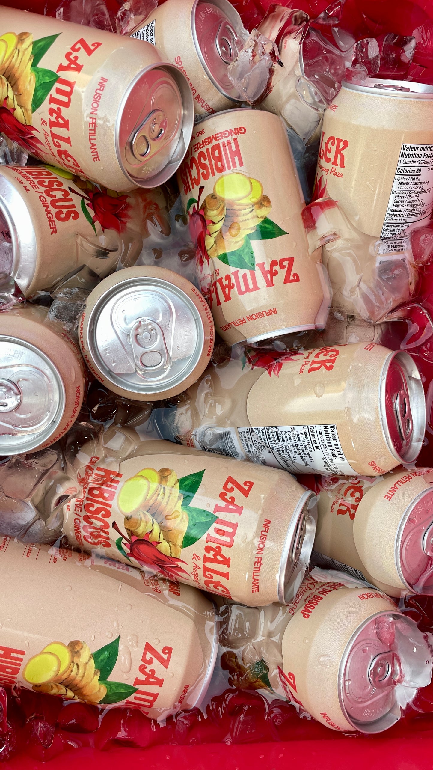 Zamalek ‘Sparkling Hibiscus Ginger'