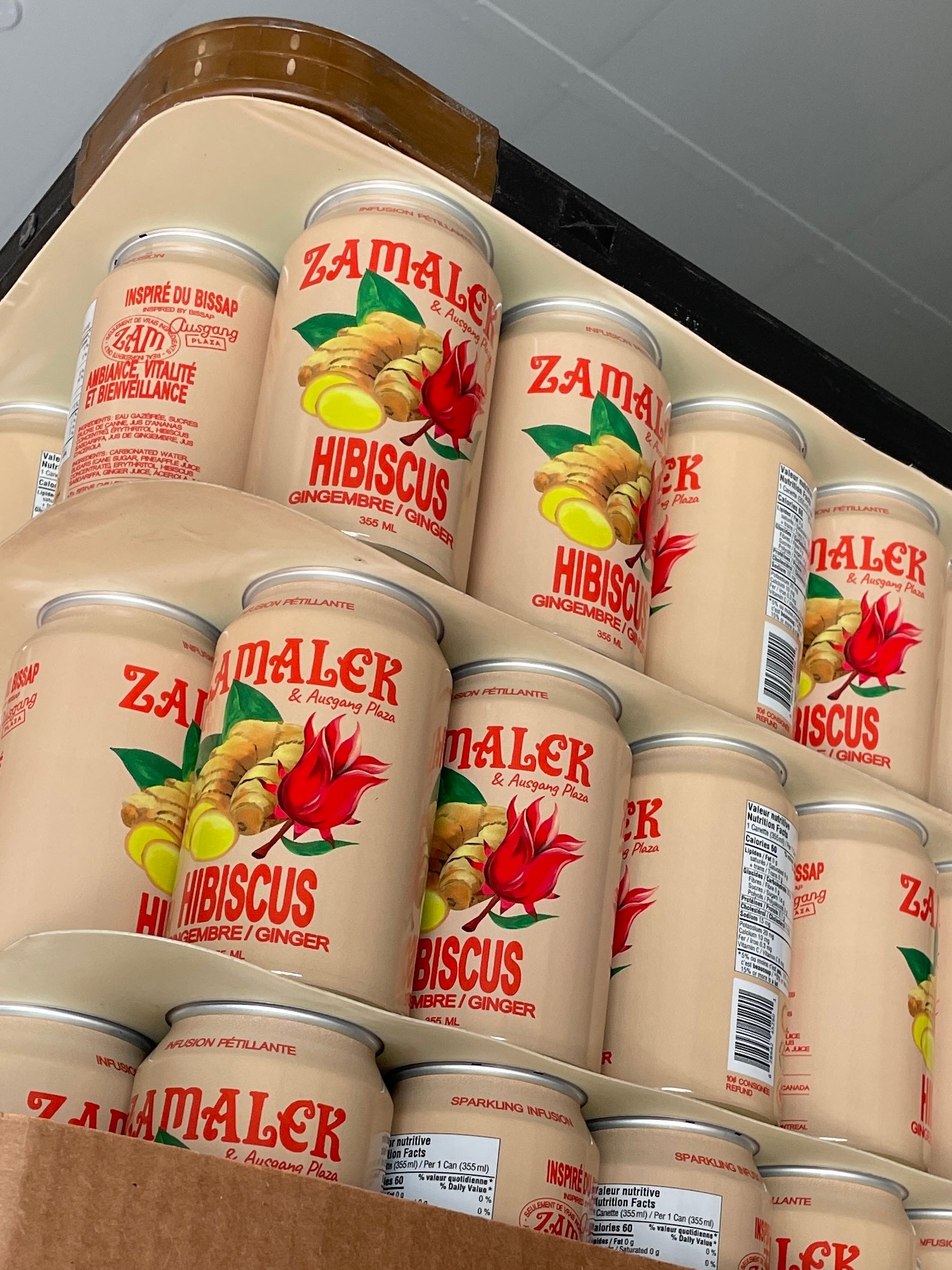Zamalek 'Sparkling Hibiscus Ginger' – Softer Drink