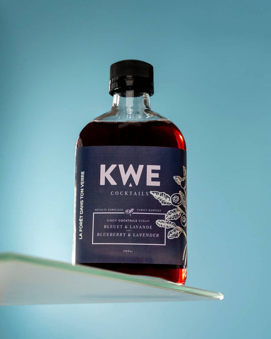 Kwe Blueberry & Lavender Syrup
