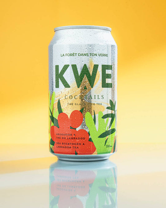 Kwe Nordic Iced Tea – Labrador Tea & Sea Buckthorn