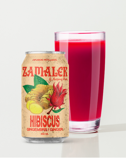 Zamalek ‘Sparkling Hibiscus Ginger'