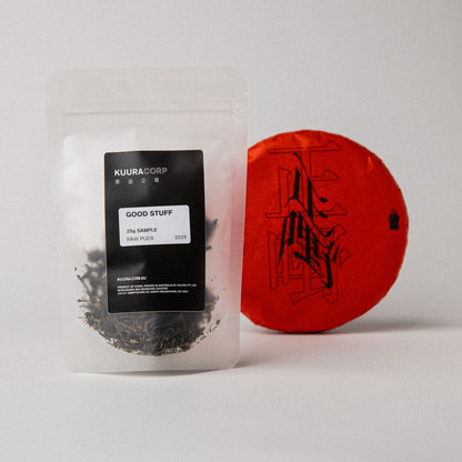 KUURA 2025 ‘Good Stuff’ Raw Pu’er Tea