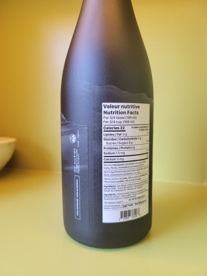 lao sparkling tea gyokuro bottle nutritional information