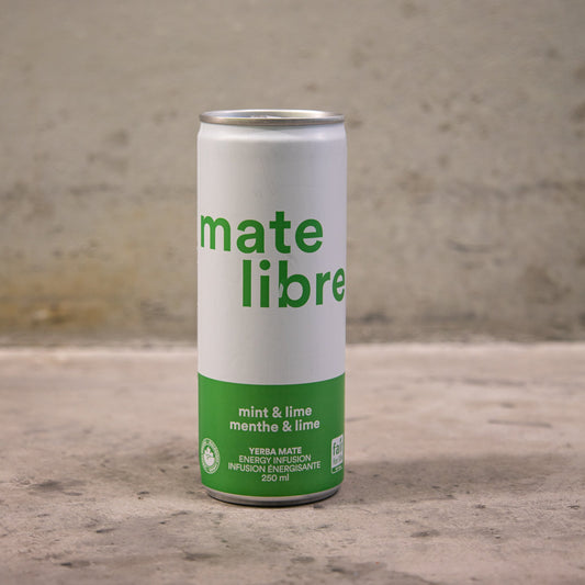 mate libre 'lime + mint' Yerba Mate energy drink