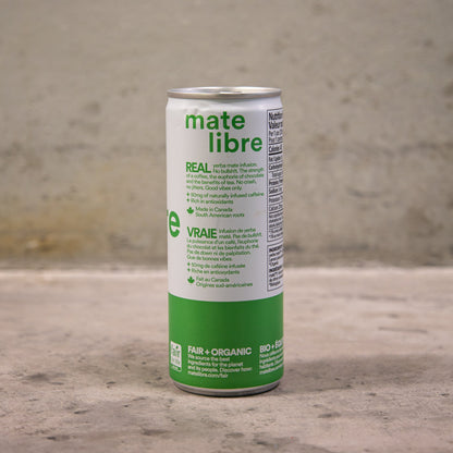 mate libre 'lime + mint' Yerba Mate energy drink