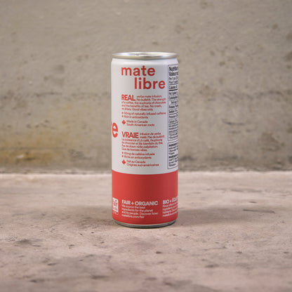 mate libre 'rose + hibiscus' Yerba Mate energy drink