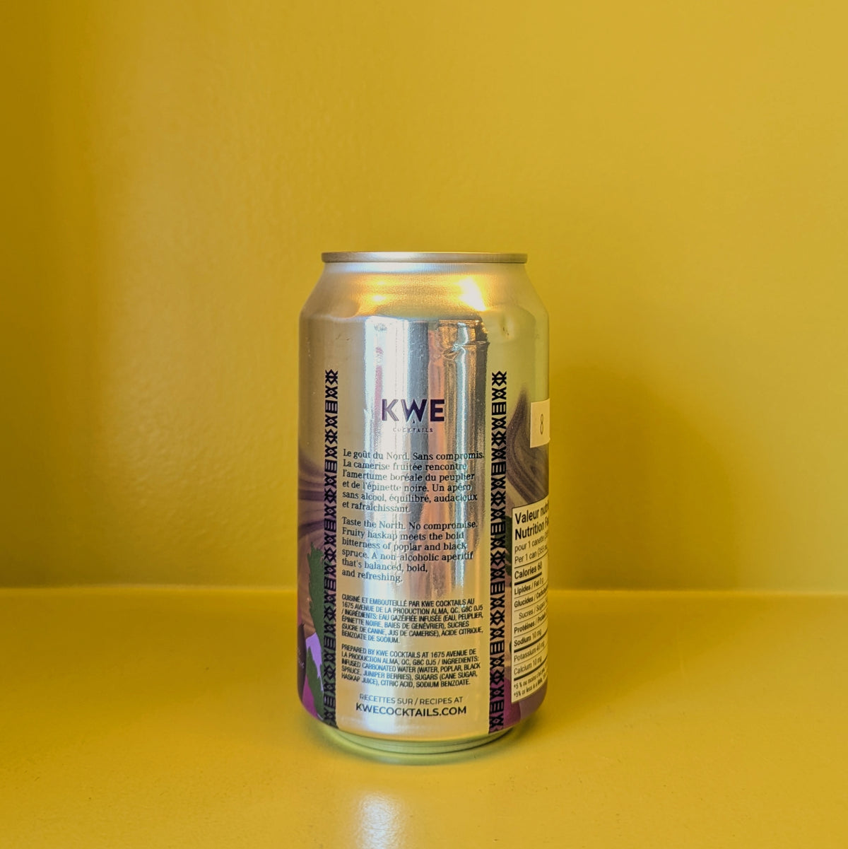 Kwe Boreal Aperitivo with Haskap Berry