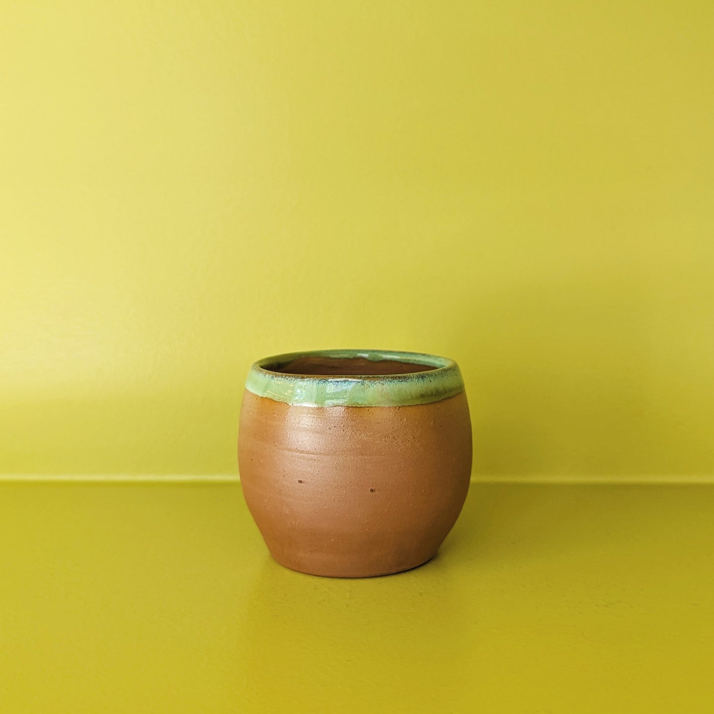Laughing Gnome Unglazed Round Teacup