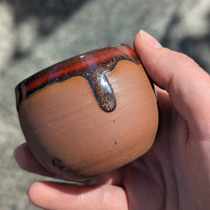 Laughing Gnome Unglazed Round Teacup
