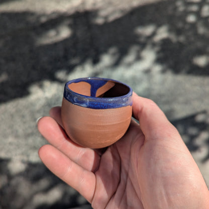 Laughing Gnome Unglazed Round Teacup