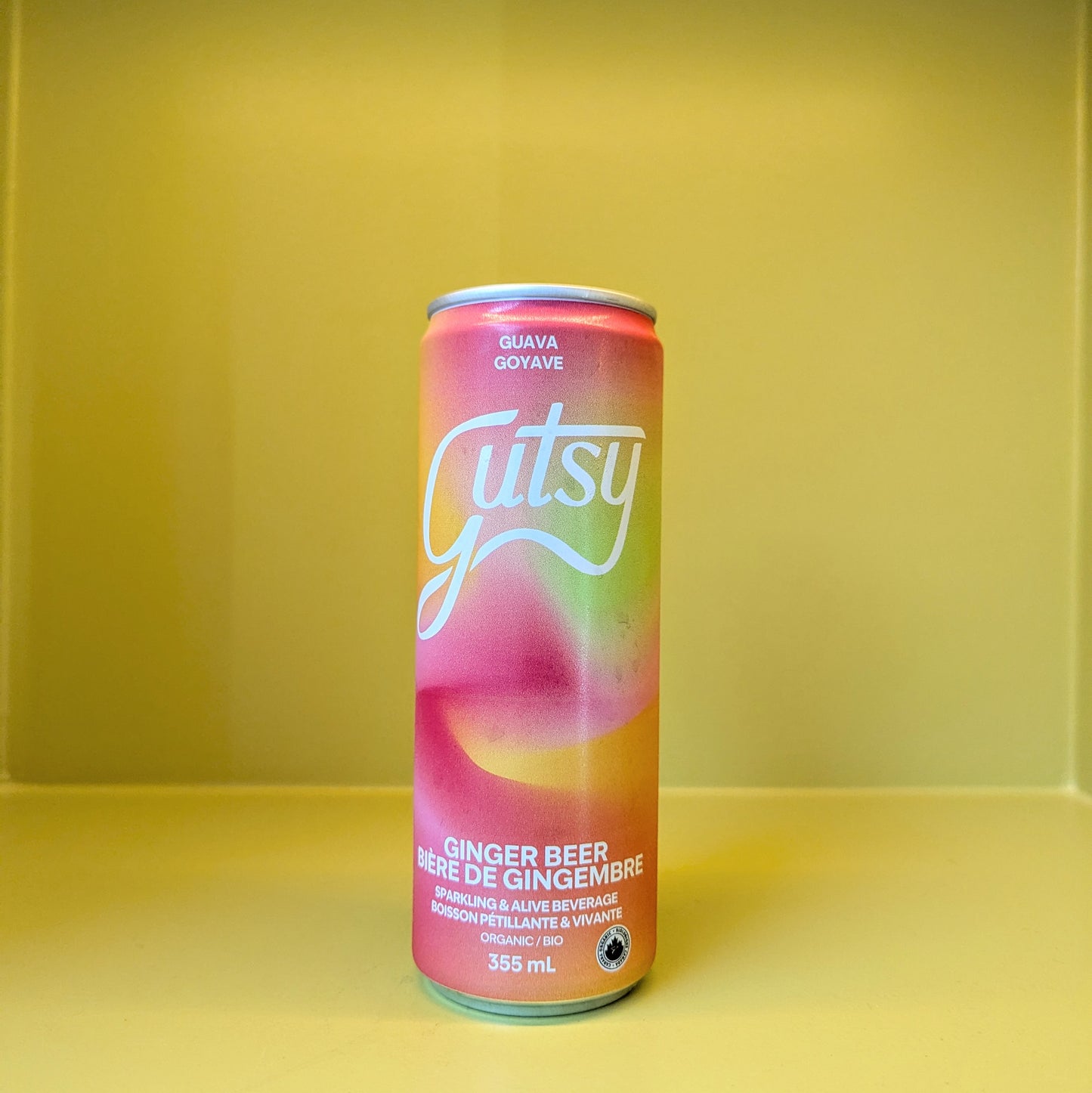 Gutsy Fermented Ginger Beer - Guava