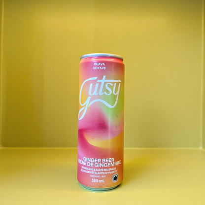Gutsy Fermented Ginger Beer - Guava