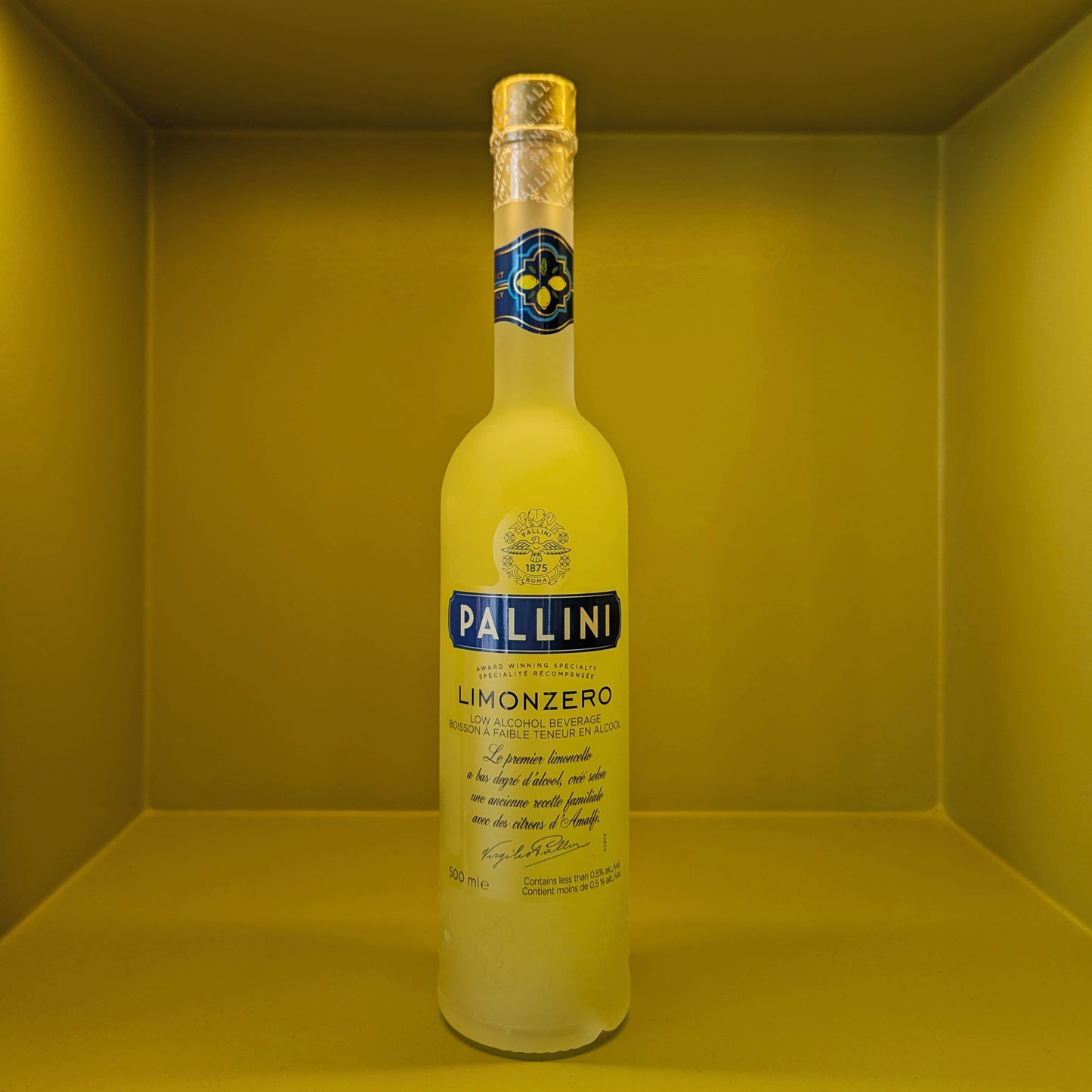 Pallini Limoncello (0.5% ABV)