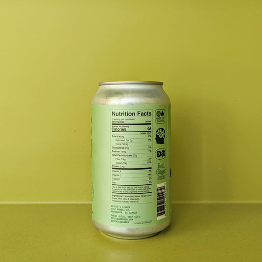 Dickie's Ginger ‘Lime + Mint’