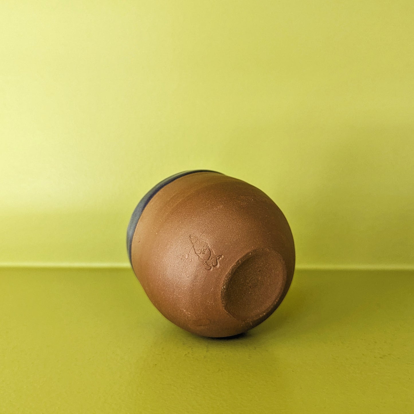Laughing Gnome Unglazed Round Teacup