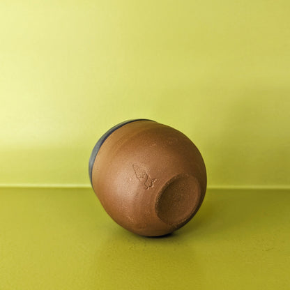 Laughing Gnome Unglazed Round Teacup