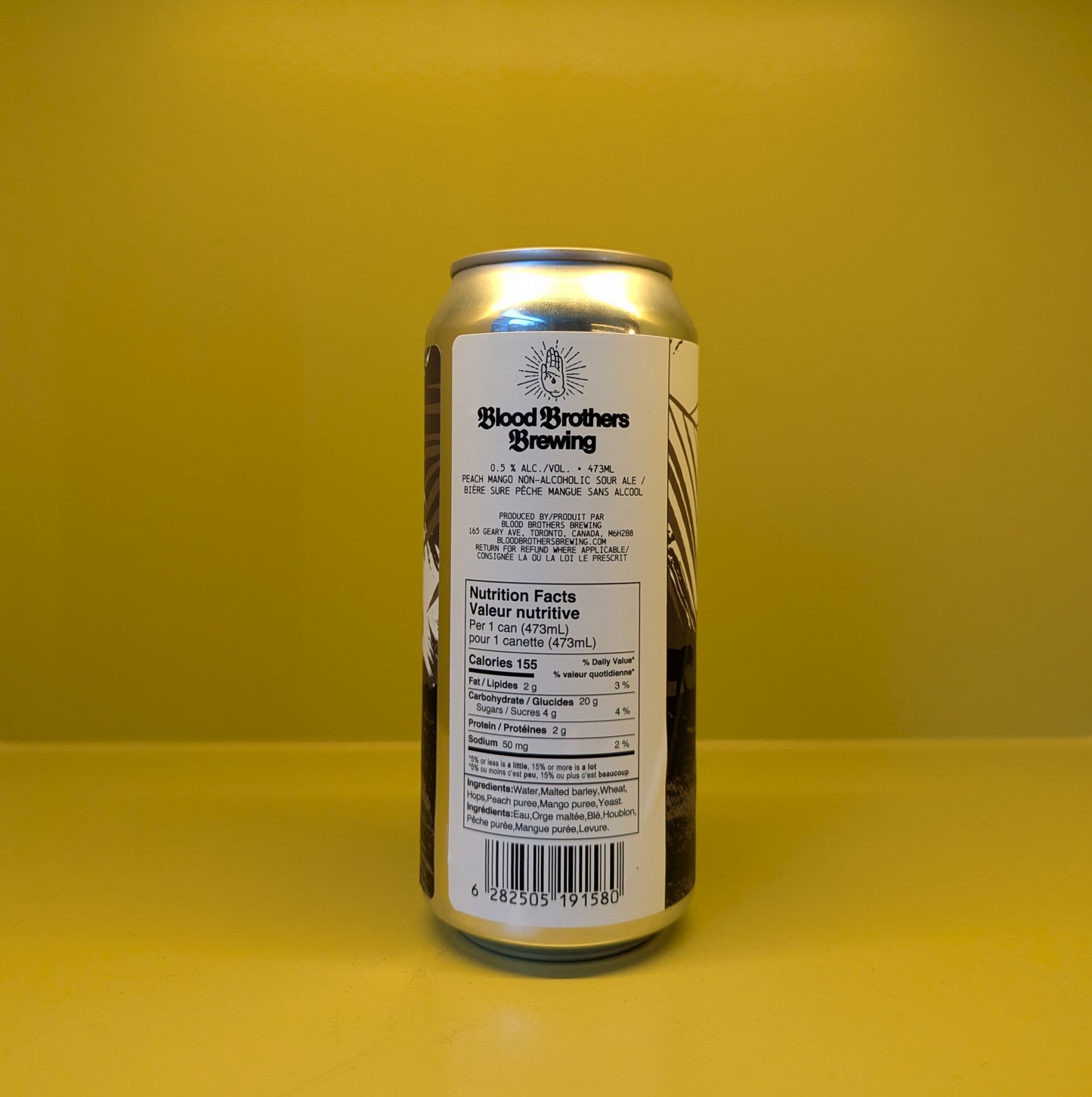 Blood Brothers Brewing 'Paradise Lost Peach Mango Sour'