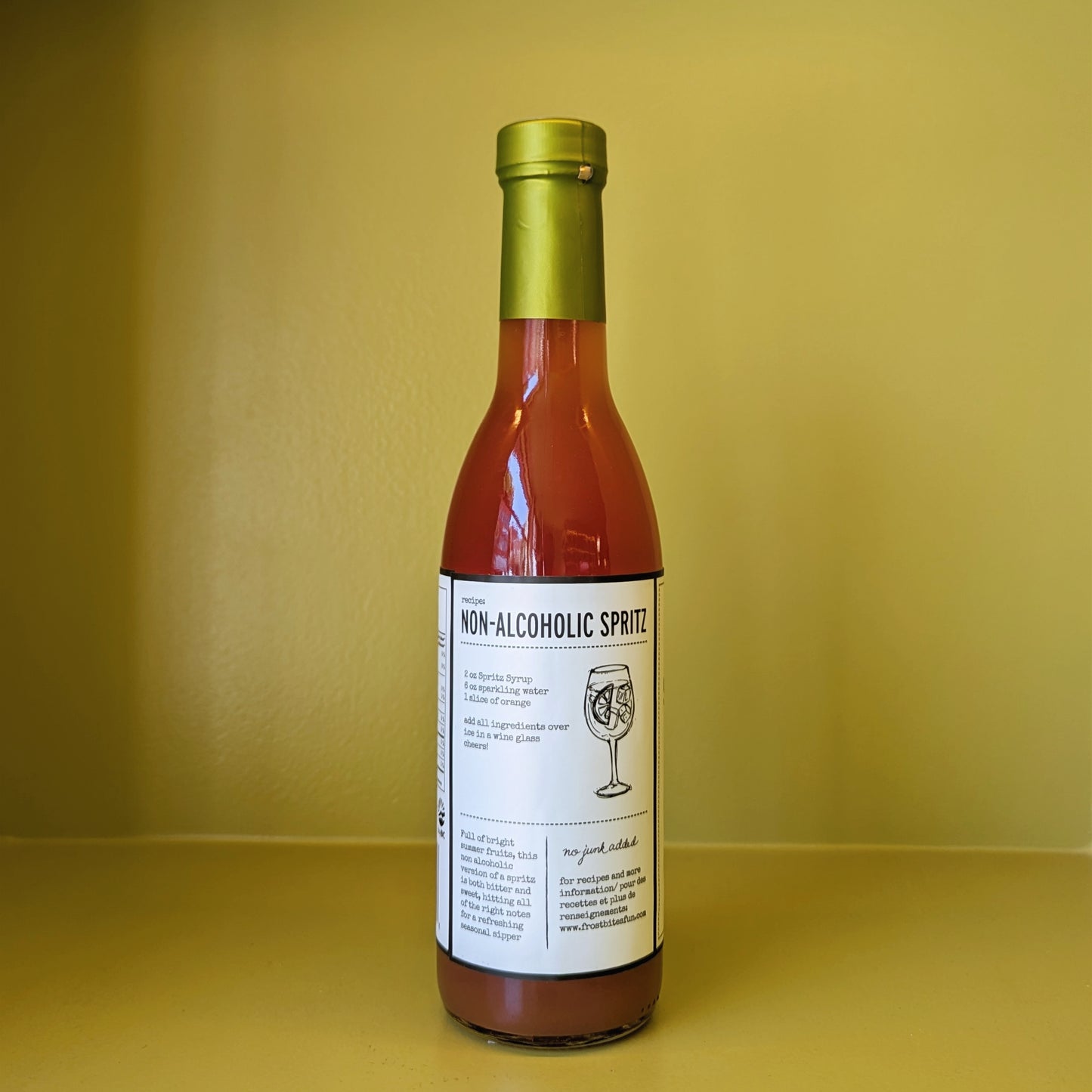 Frost Bite Syrup Co Summer Fruit Spritz Cordial 375ml
