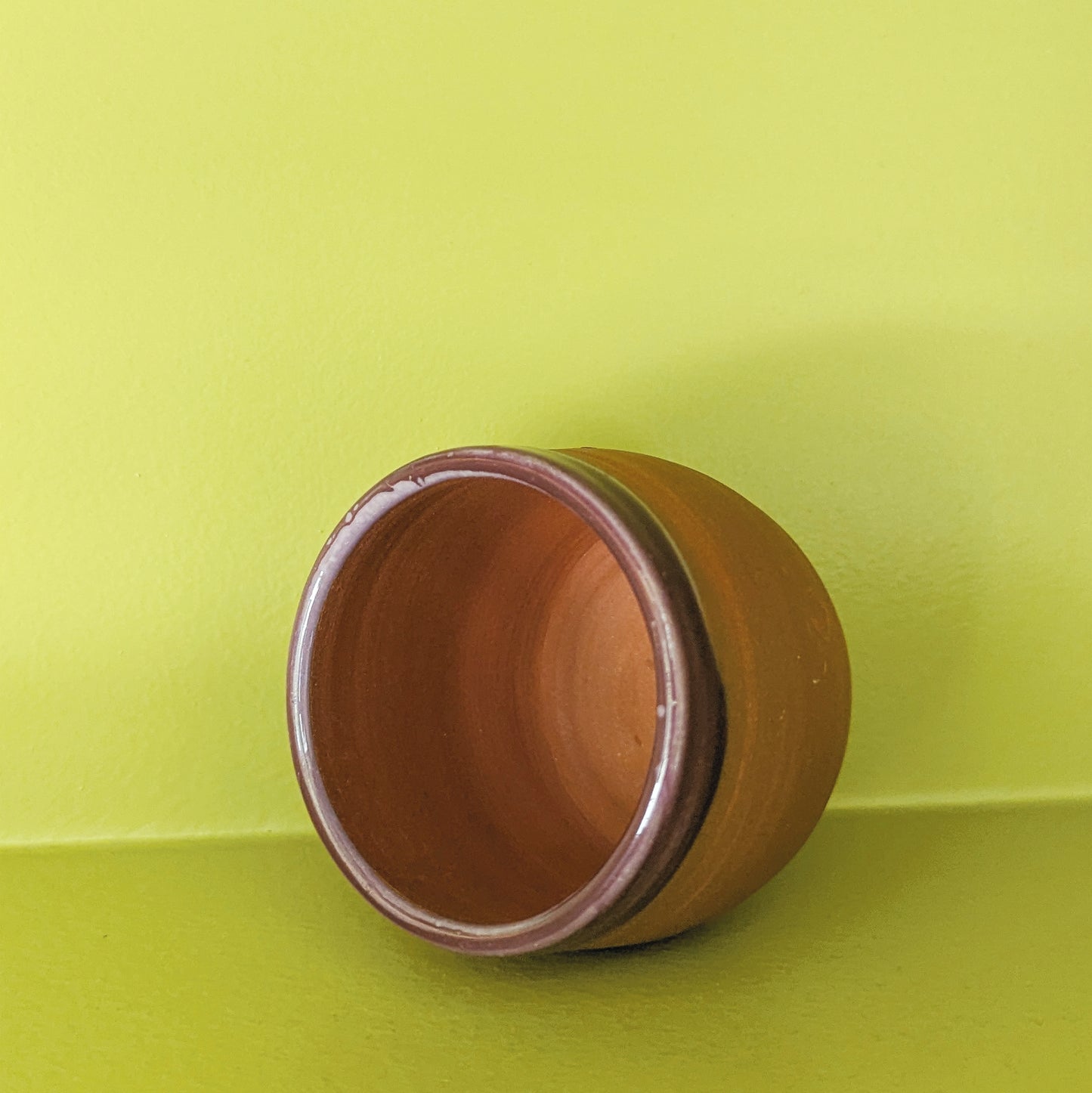Laughing Gnome Unglazed Round Teacup