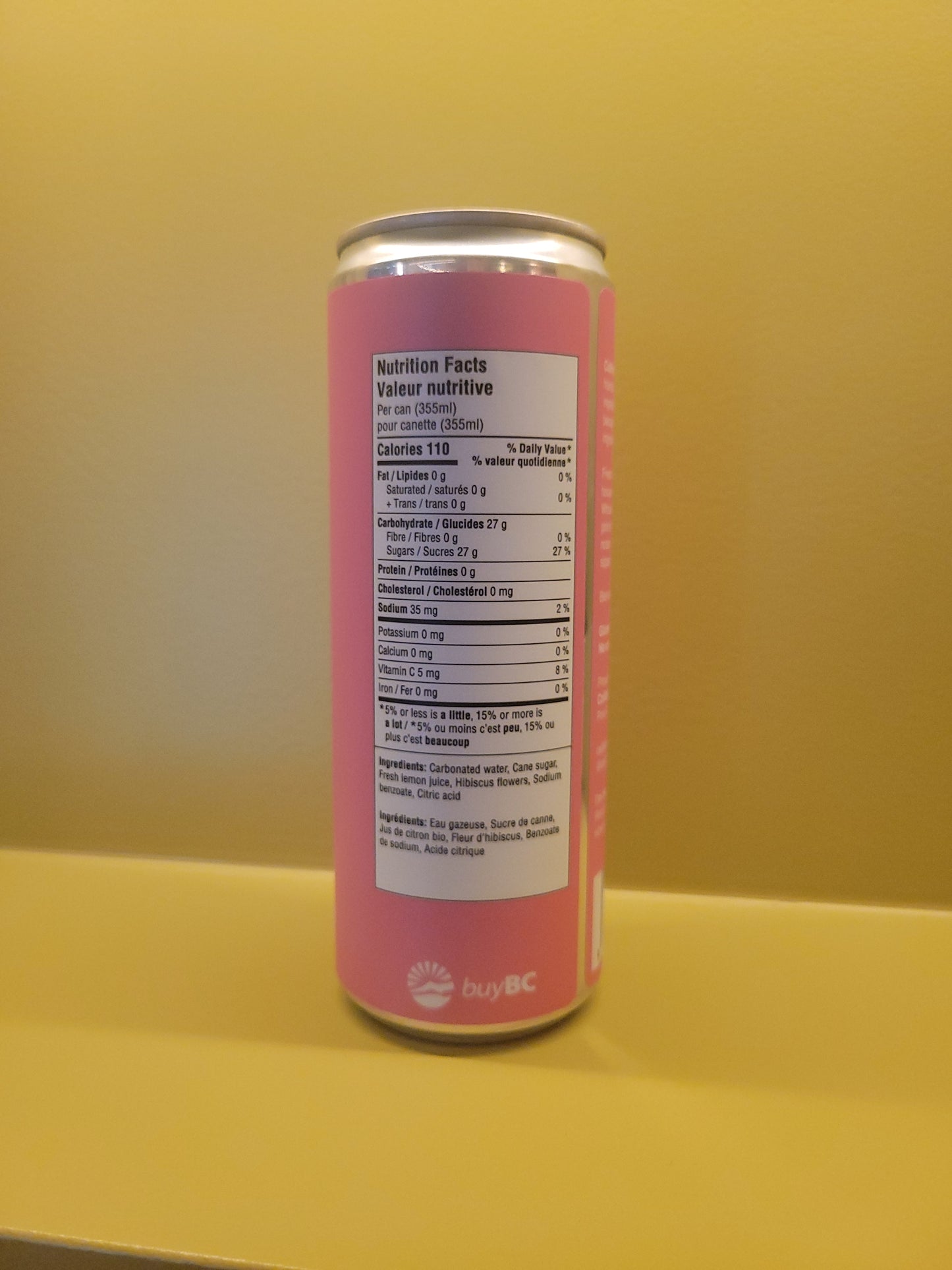 Callister Craft Soda - Hibiscus Lemonade