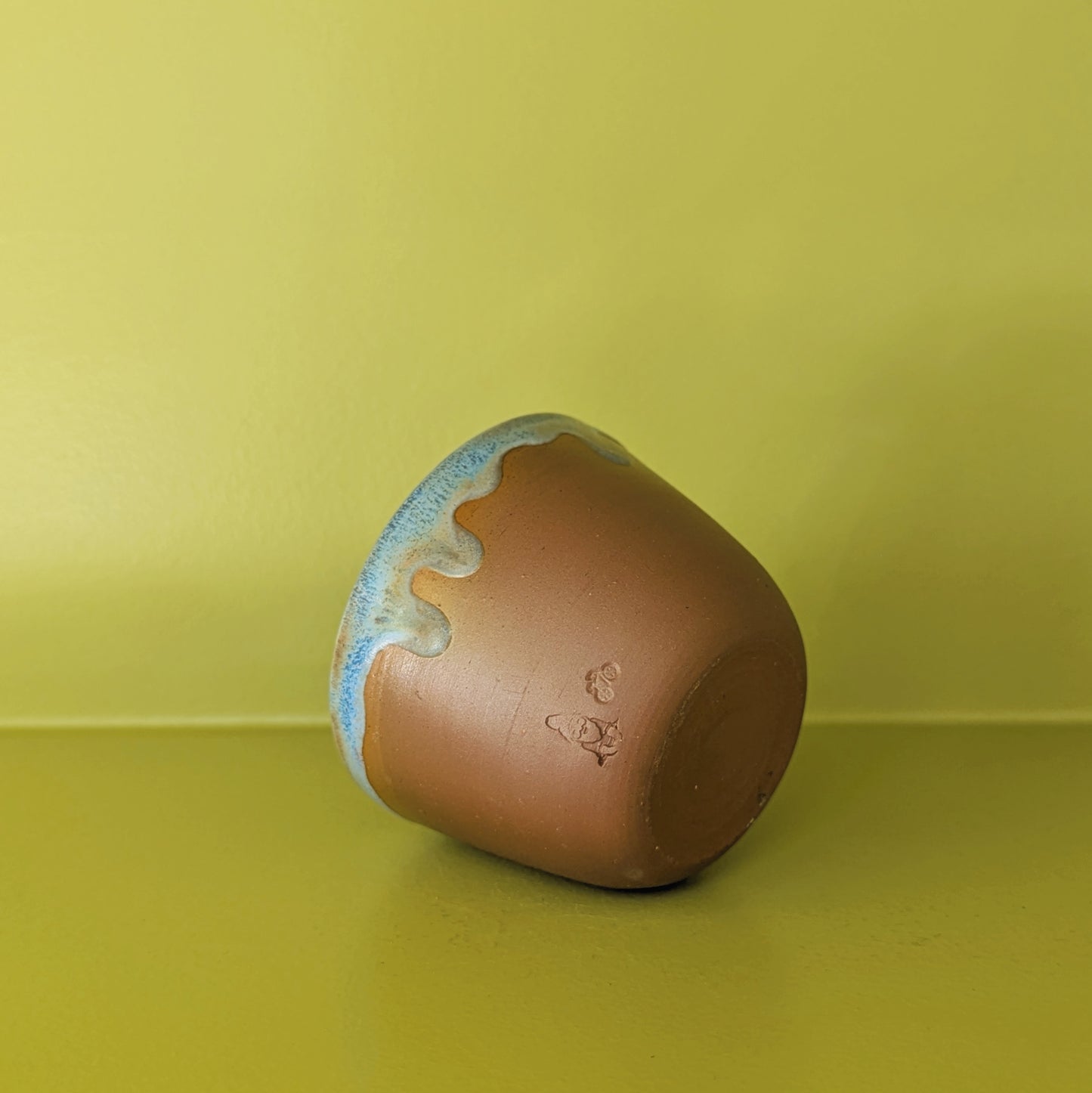 Laughing Gnome Unglazed Round Teacup