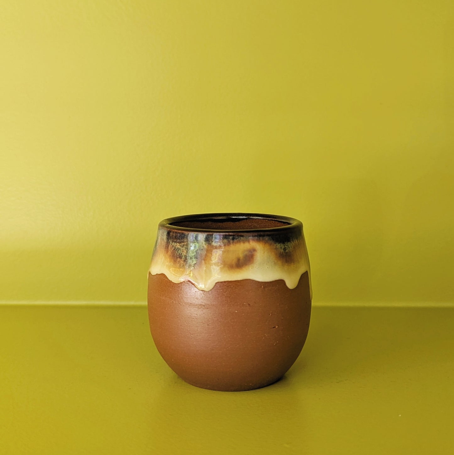 Laughing Gnome Unglazed Round Teacup