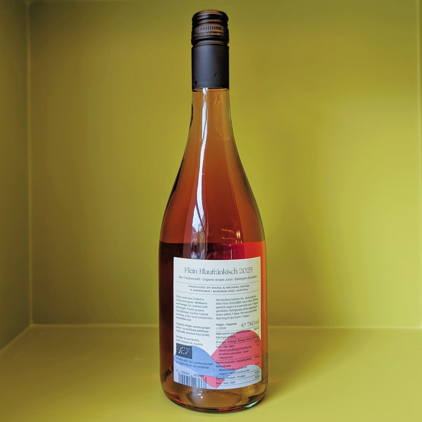 Flein Blaufrankisch 2025 Organic Grape Juice