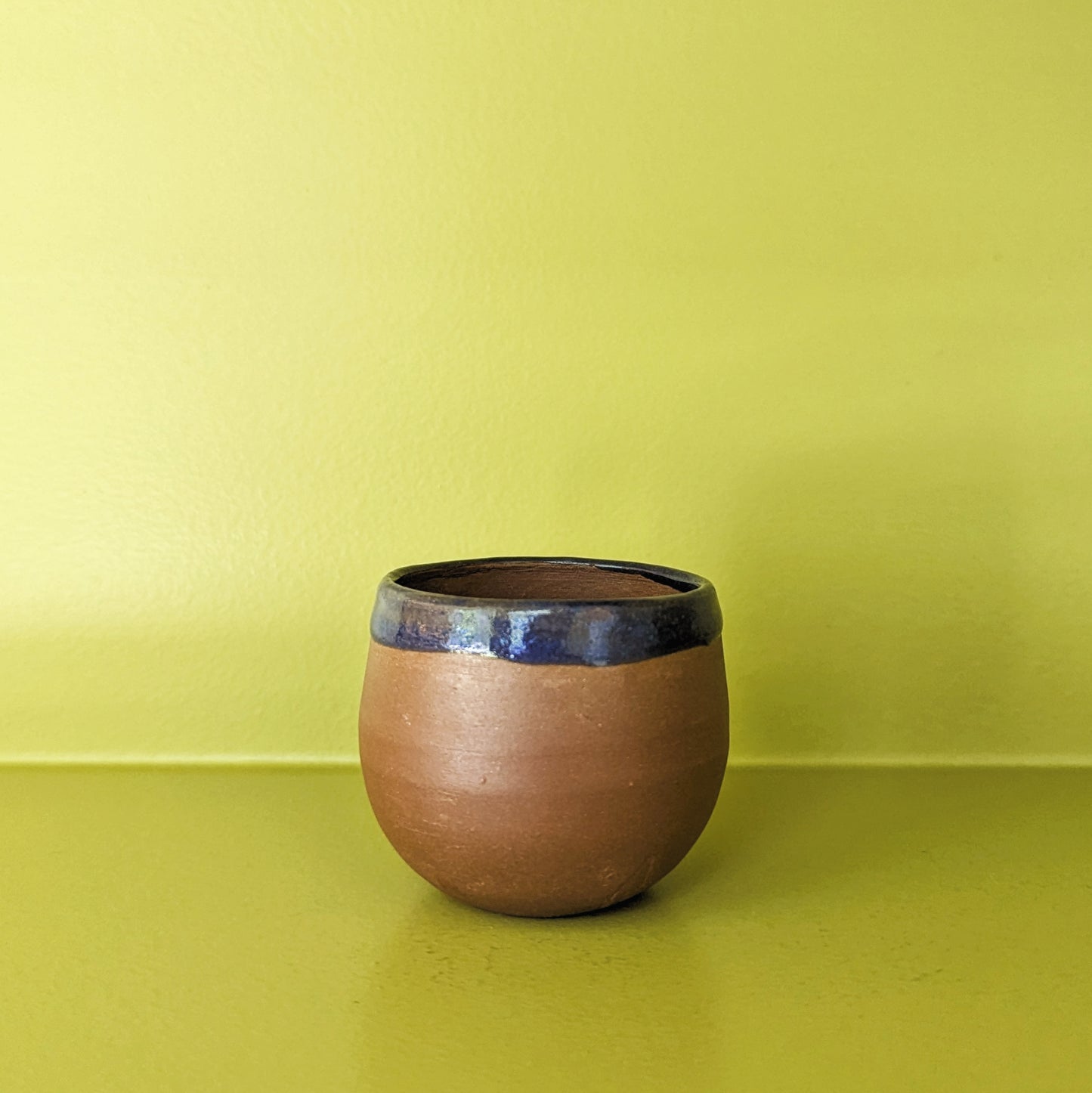 Laughing Gnome Unglazed Round Teacup