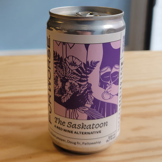 For Bitter For Worse 'The Saskatoon' Red wine alternative