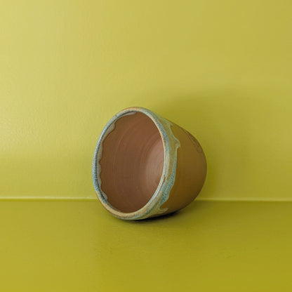 Laughing Gnome Unglazed Round Teacup