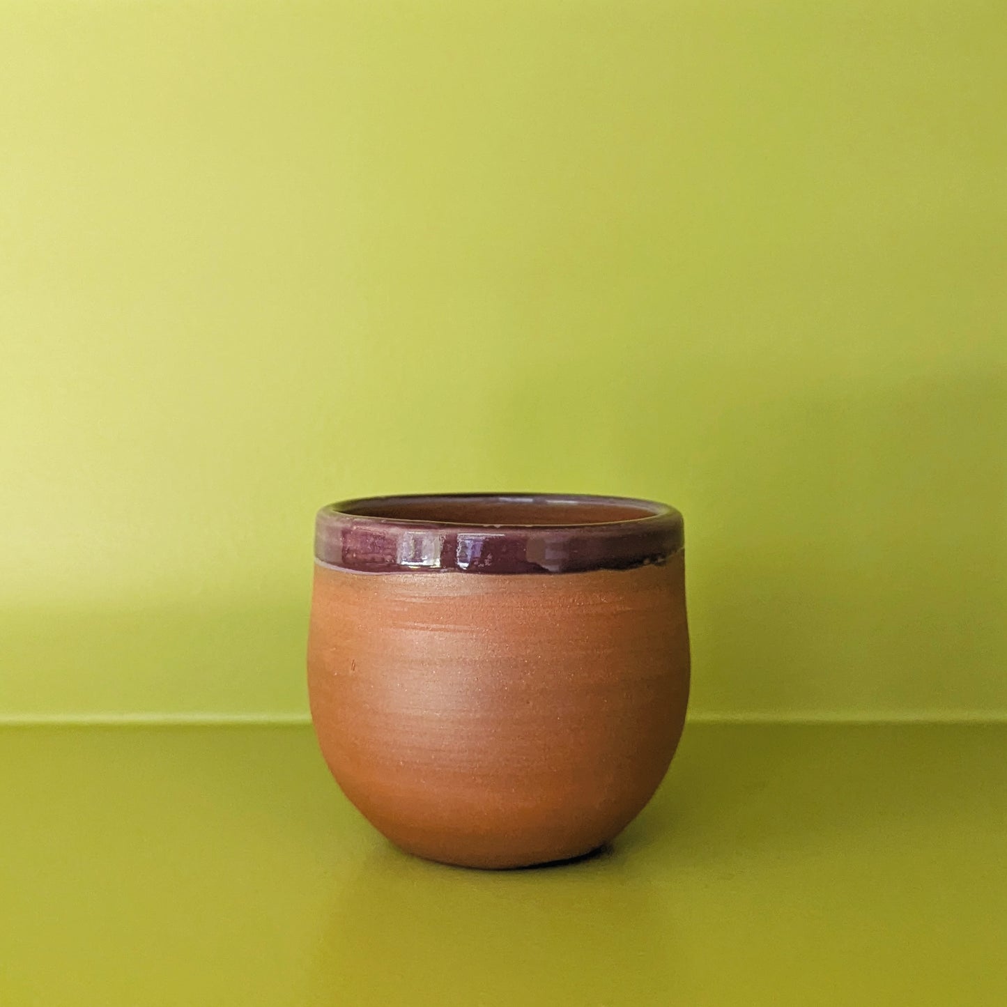 Laughing Gnome Unglazed Round Teacup