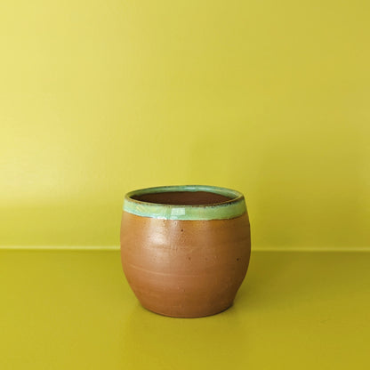 Laughing Gnome Unglazed Round Teacup