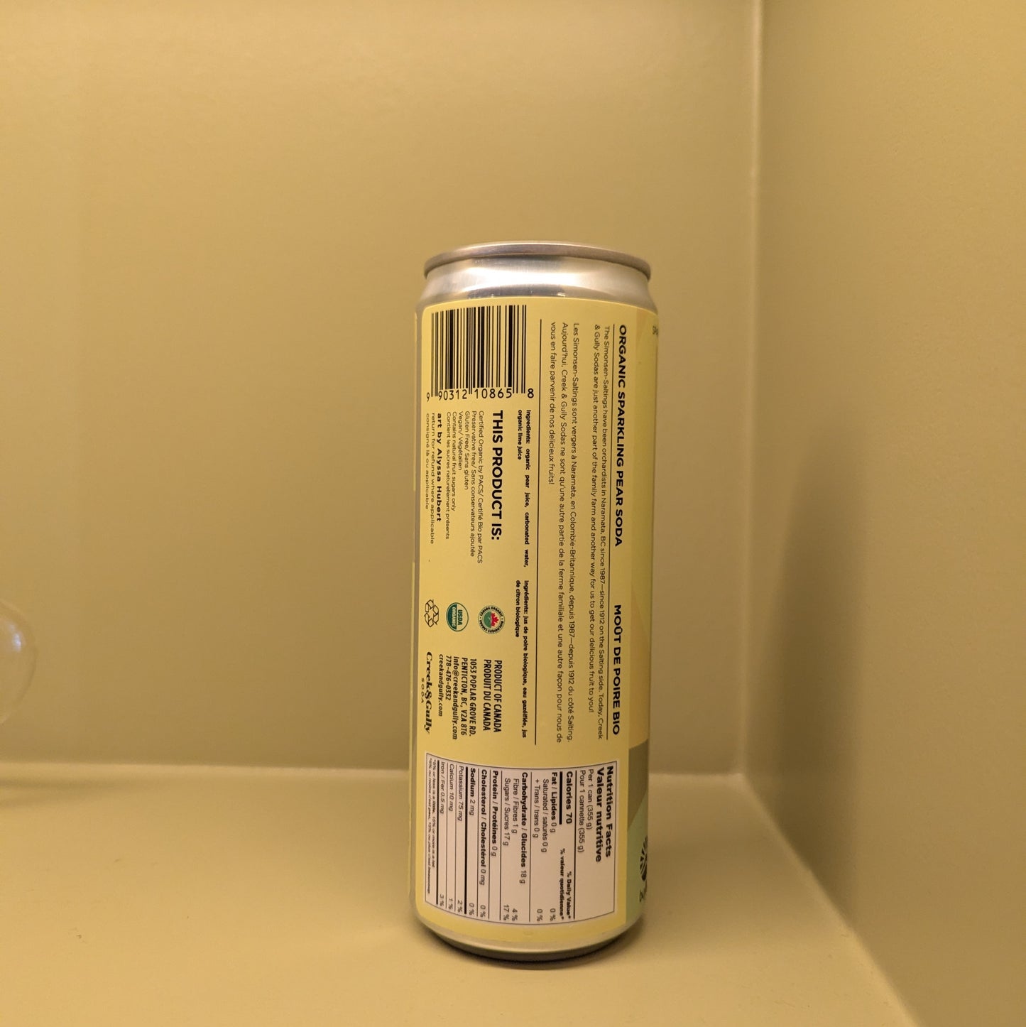 Creek & Gully 'Pear Lime’