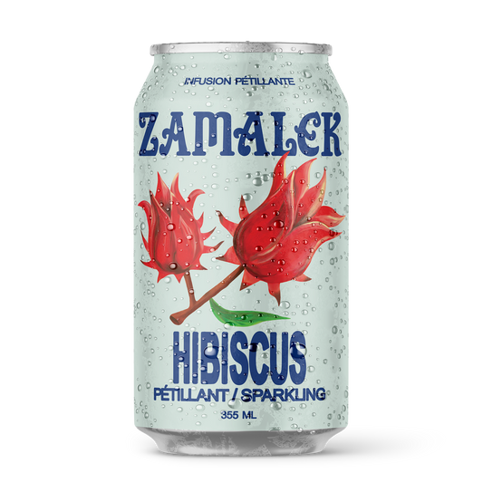 Zamalek 'Sparkling' / 'Pétillant' Hibiscus Drink