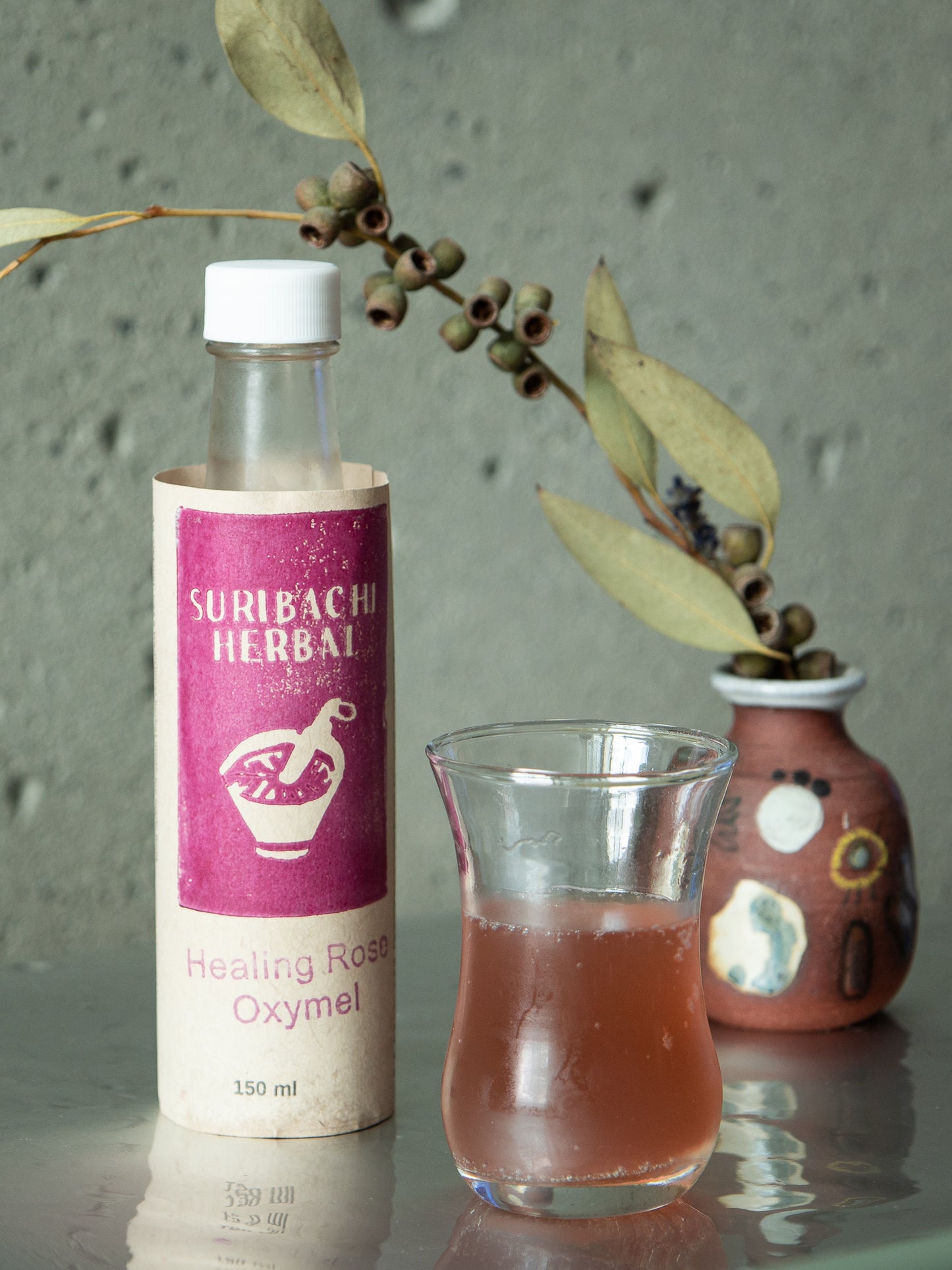 Suribachi Herbal 'Healing Rose' Oxymel