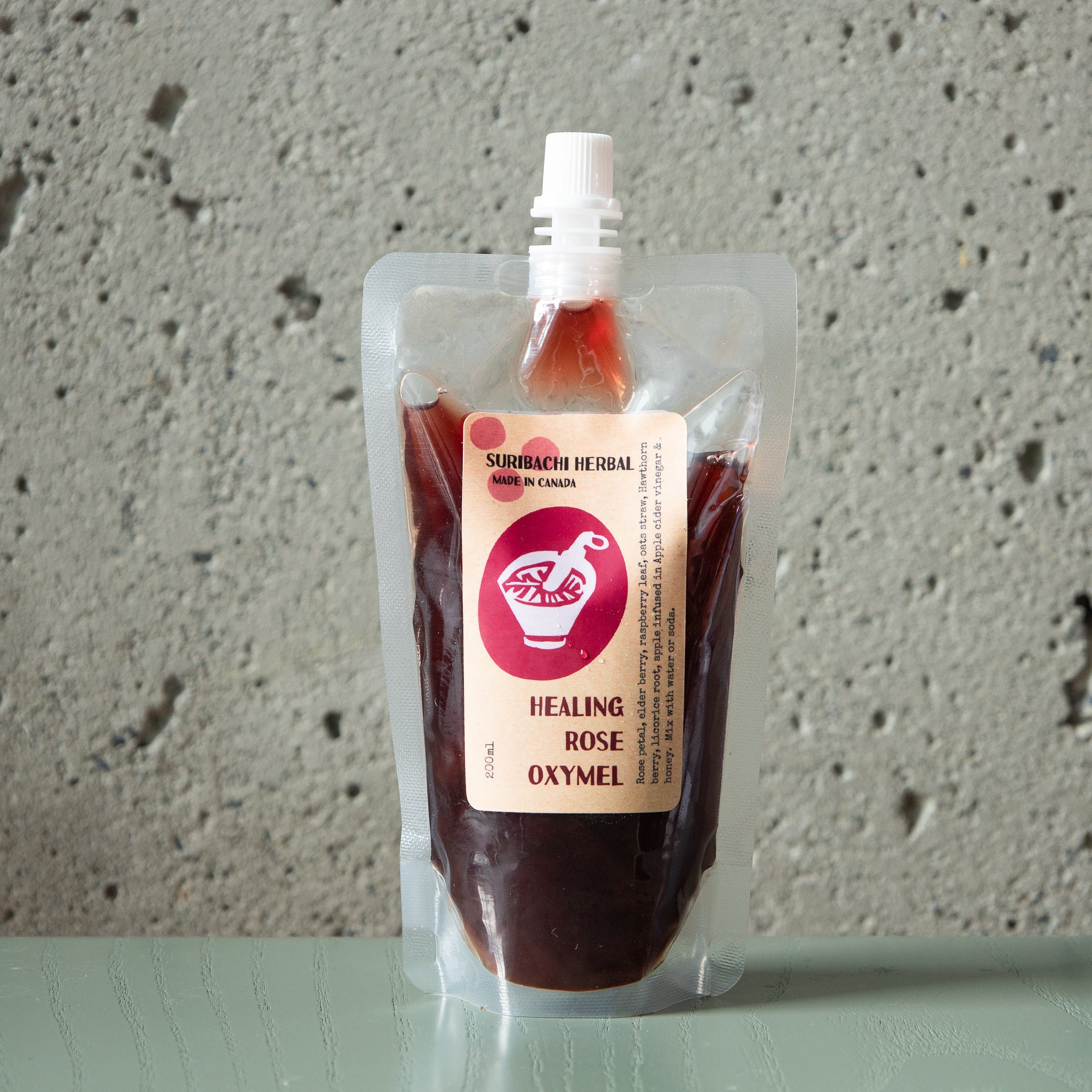 Suribachi Herbal Healing Rose Oxymel Softer Drink suribachi-herbal-healing-rose-oxymel-softer-drink